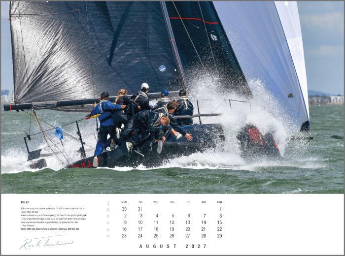 Rick Tomlinson Portfolio Calendar 2027
