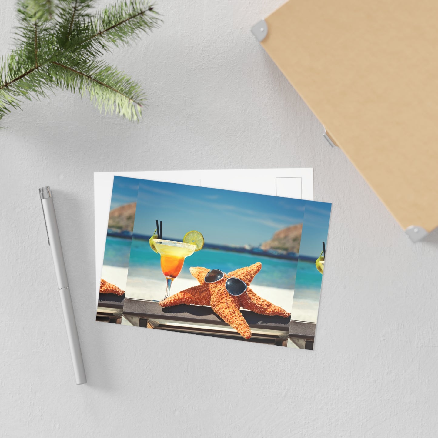 Margarita Starfish Postcard