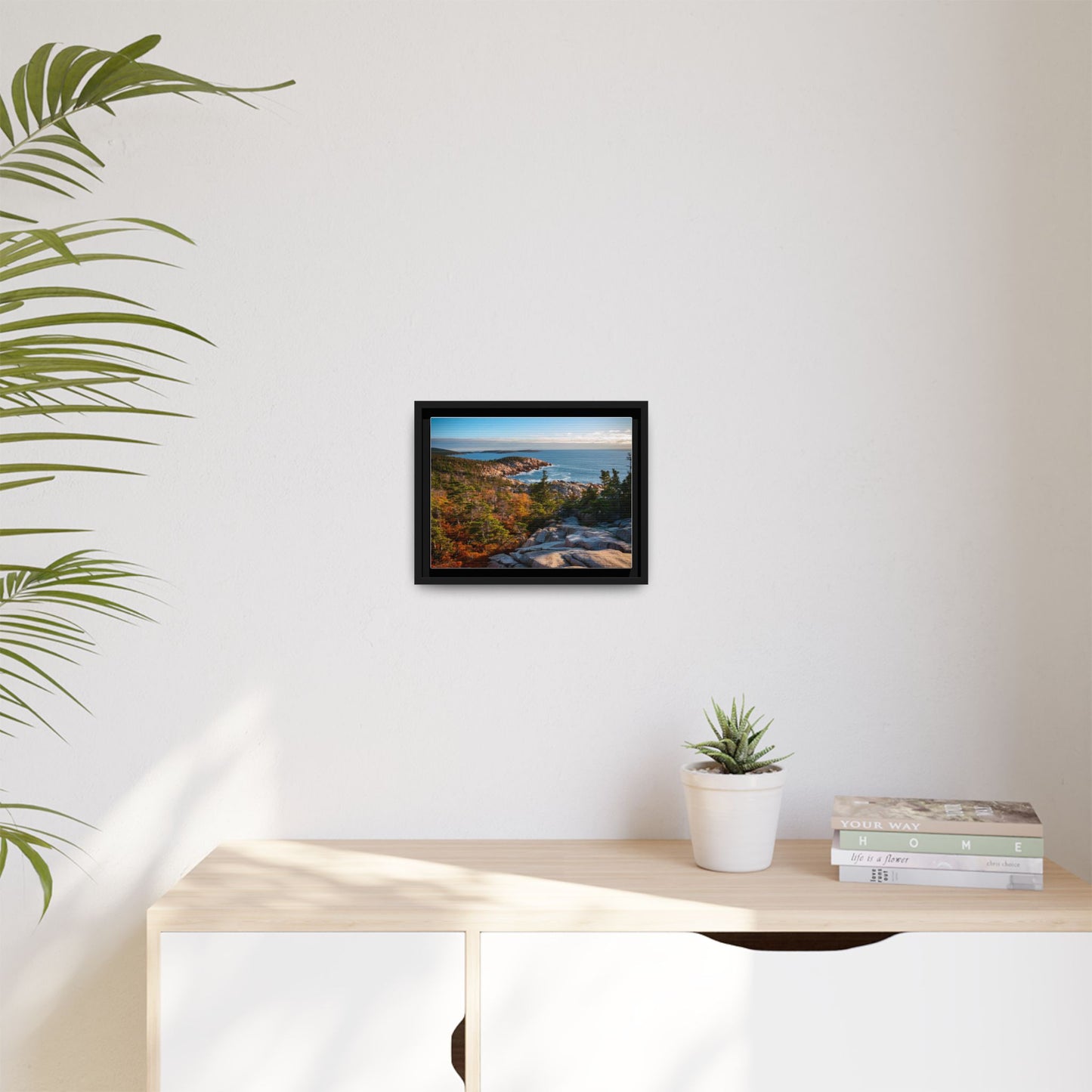 Canvas Print - Coastal Autumn Landscape