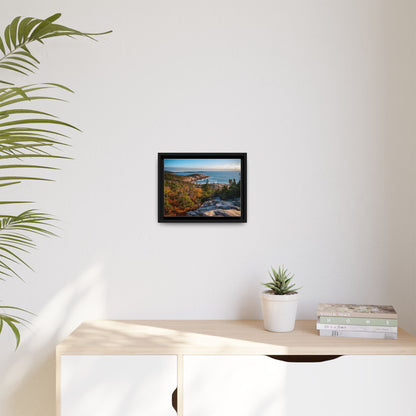 Canvas Print - Coastal Autumn Landscape
