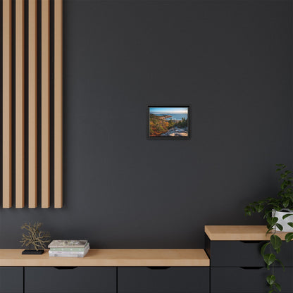 Canvas Print - Coastal Autumn Landscape