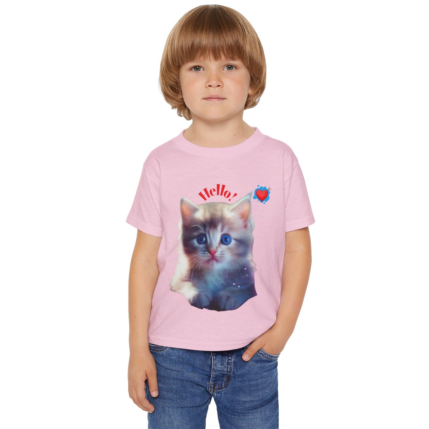 Kitten Themed Toddler T-Shirt