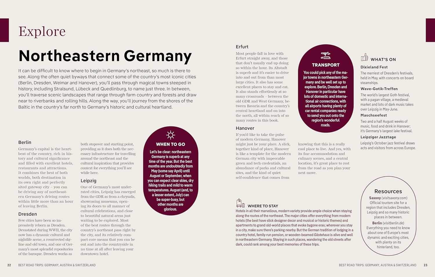 Lonely Planet Best Road Trips Germany, Austria & Switzerland, 3rd edition 2026