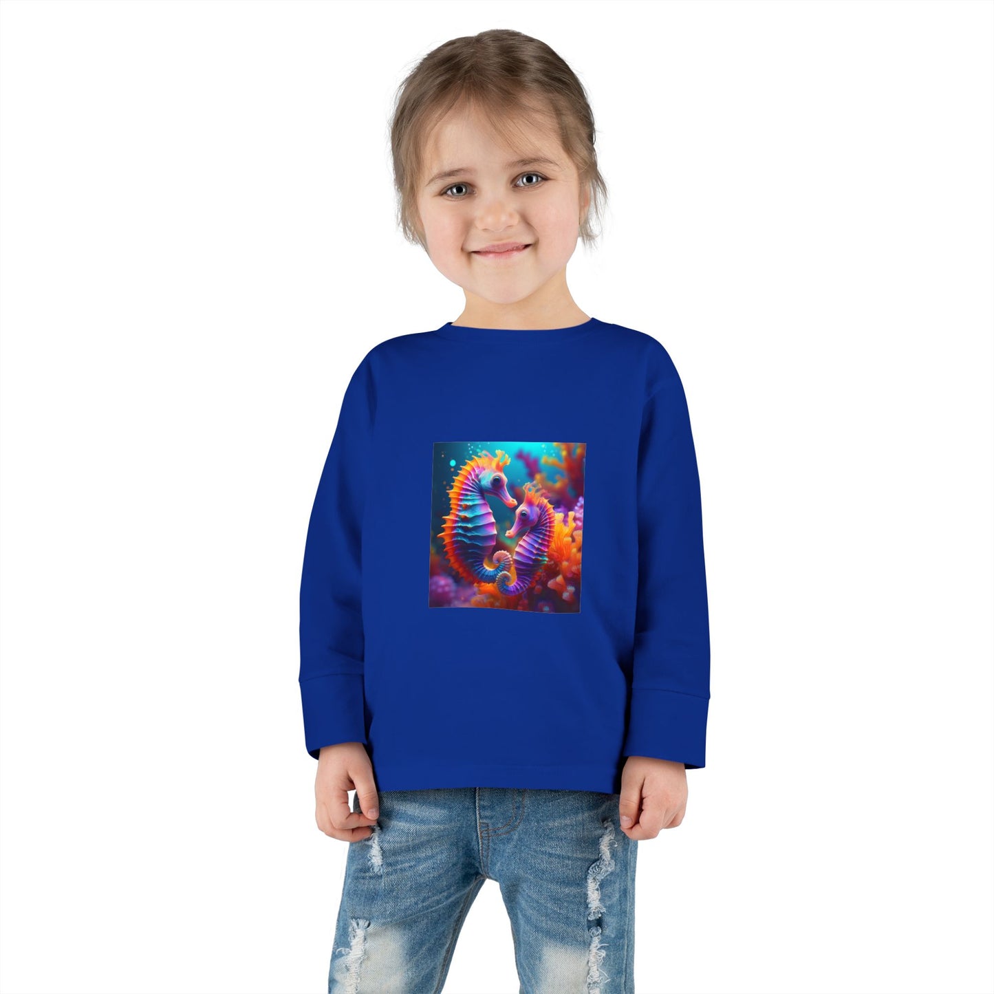 Ocean Animals Toddler Long Sleeve Tee