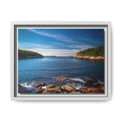 Canvas Print - 'Somewhere in Maine' Designed by Boat-Stuff