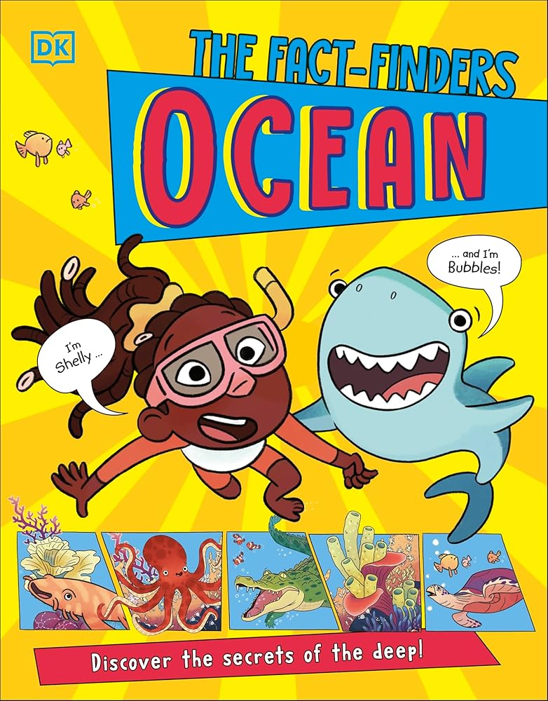 DK Children The Fact-Finders Ocean Discover the Secrets of the Deep!. - Boat-Stuff