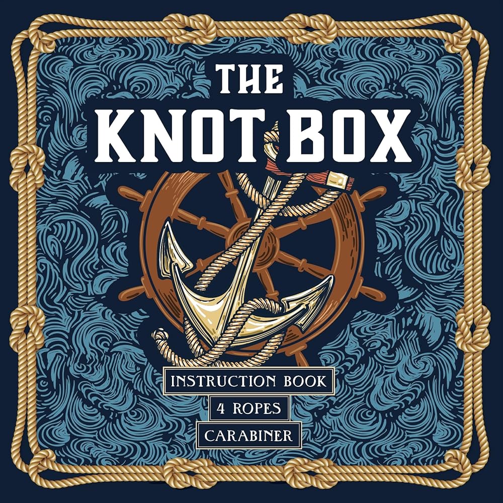 The Knot Box: Instruction Book, 4 Ropes, Carabiner cover image