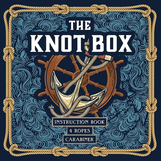The Knot Box: Instruction Book, 4 Ropes, Carabiner cover image