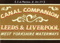 Pearsons Canal Companion Leeds & Liverpo cover image