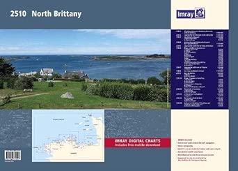 Imray Chart Pack 2510 North Brittany Chart Pack Wiro Bound cover image