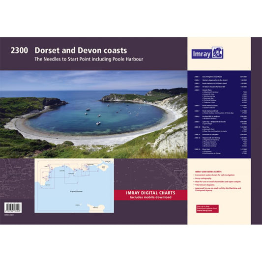 Dorset & Devon Coasts Chart Pack by Imray cover image