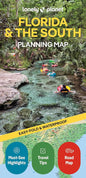Lonely Planet Florida & the South Planning Map cover image