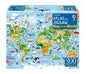 Usborne Atlas and Jigsaw - Map of the World