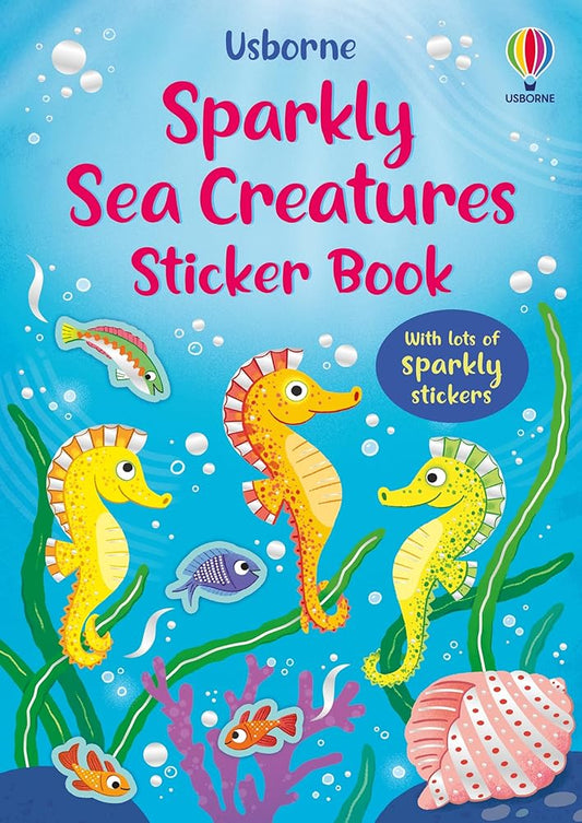Sparkly Sea Creatures Sticker Book cover image