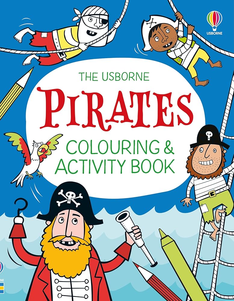 Pirates Colouring and Activity Book cover image
