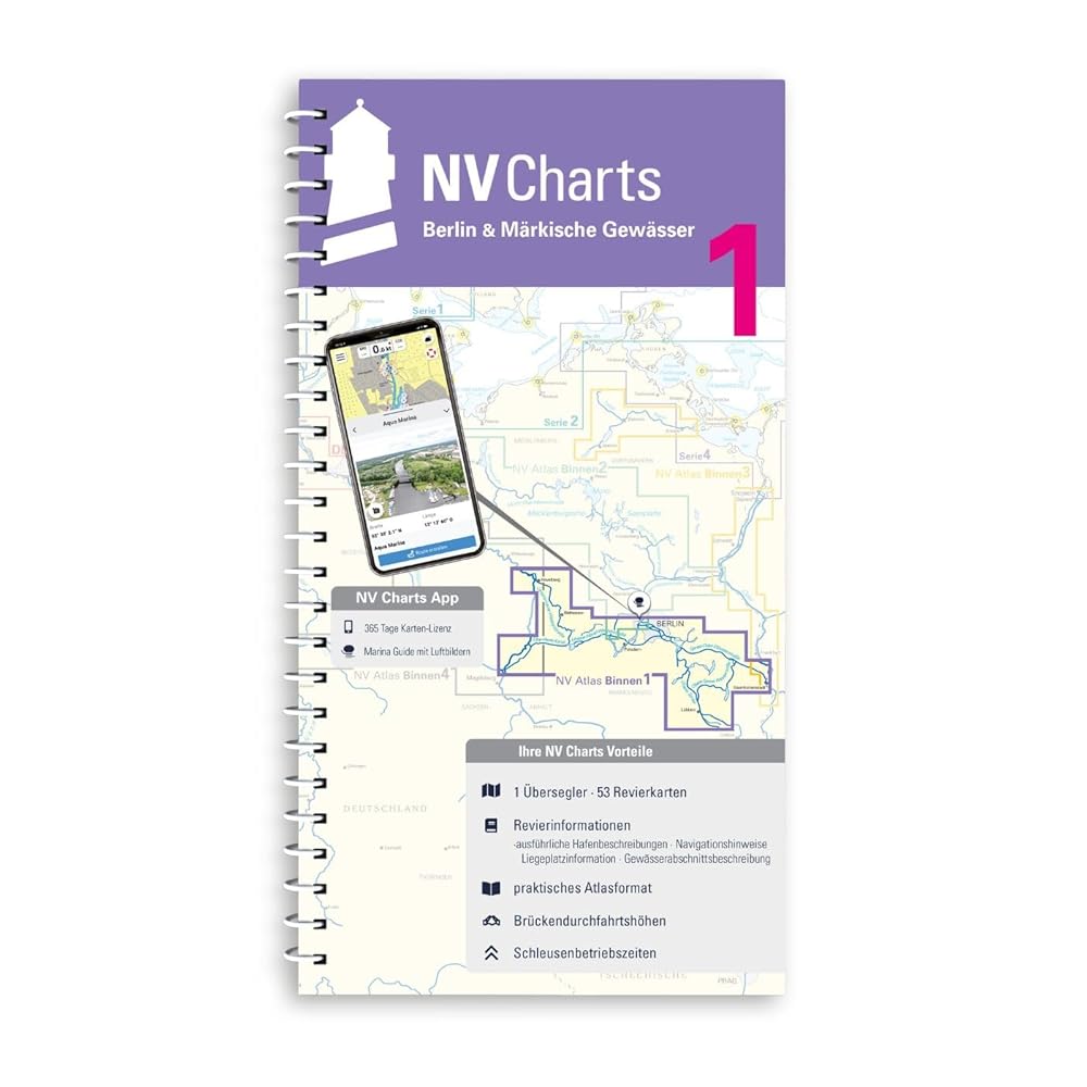 NV Atlas Germany - Binnenband 1 - Berlin & Märkische Gewässer - Boat-Stuff