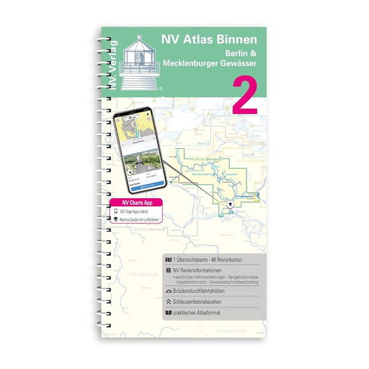 NV Atlas Germany - Binnenband 2 - Berlin & Mecklenburger Gewässer - Boat-Stuff