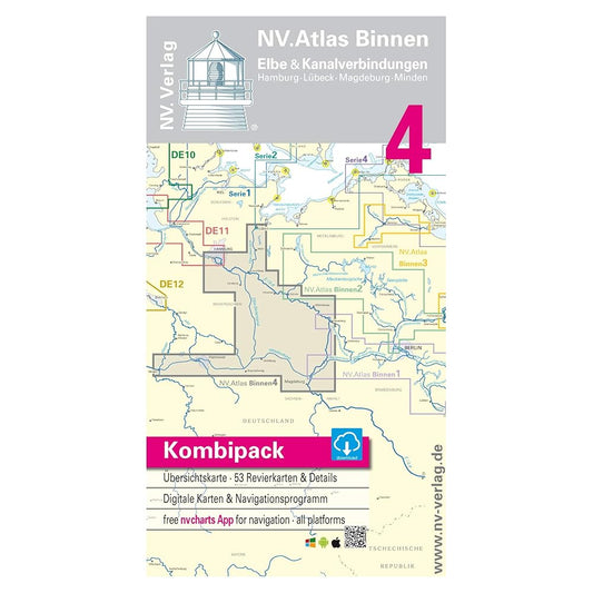 NV Atlas Germany - Binnenband 4 - Elbe & Kanalverbindungen - Boat-Stuff