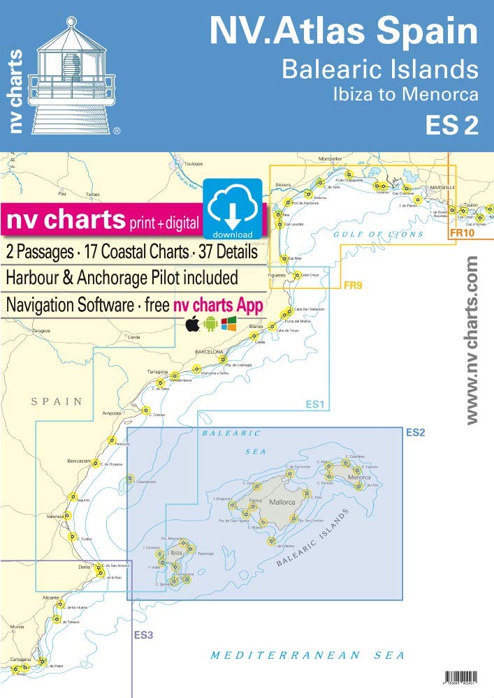 NV Atlas Spain ES 2 - Balearic Islands - Ibiza to Menorca - Boat-Stuff
