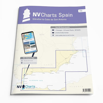 NV Atlas Spain ES 3 - Cabo San Antonio to Gibraltar