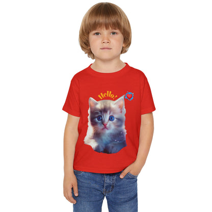 Kitten Themed Toddler T-Shirt