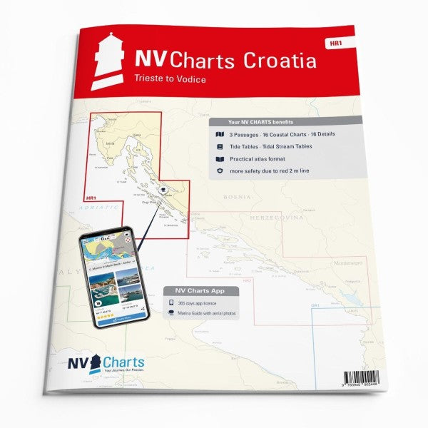 NV Atlas Croatia HR 1 - Trieste to Vodice