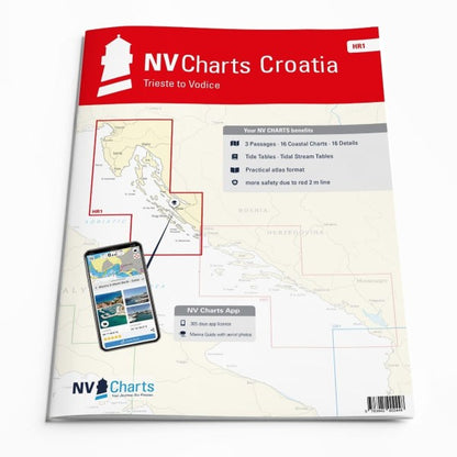 NV Atlas Croatia HR 1 - Trieste to Vodice