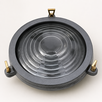 Wroxham ~ Cast Pewter Coastal Lighthouse Wall Light Industrial Ceiling Fixture