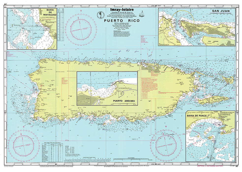 A1 Puerto Rico (Imray Chart)