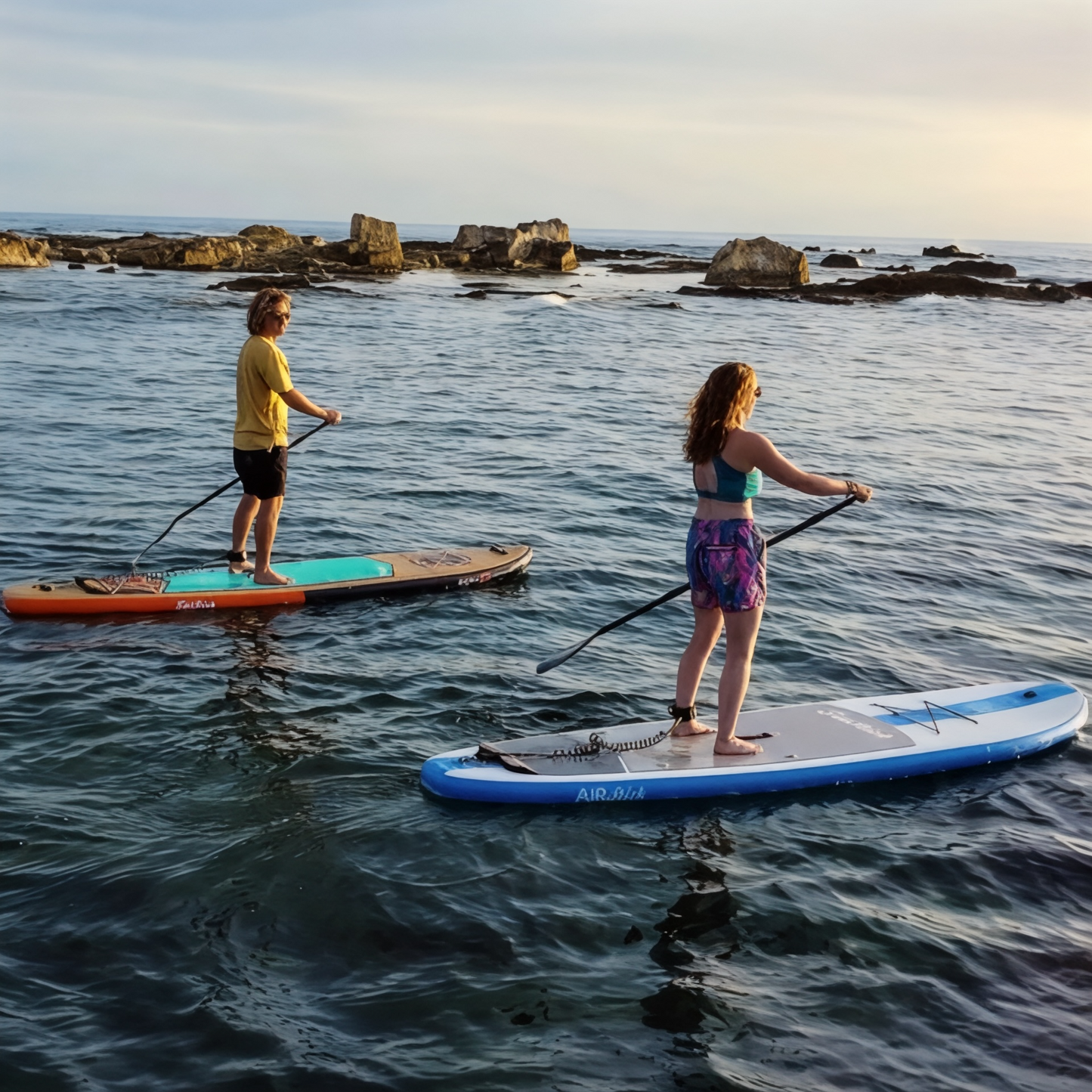 Wooden Menace 11'2 Inflatable Paddle Board | With Seat Koo