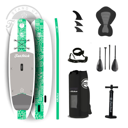 In stock: AirStick 10'6 Inflatable Stand Up Paddle Board | With Seat