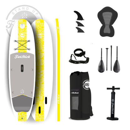 In stock: AirStick 10'6 Inflatable Stand Up Paddle Board | With Seat