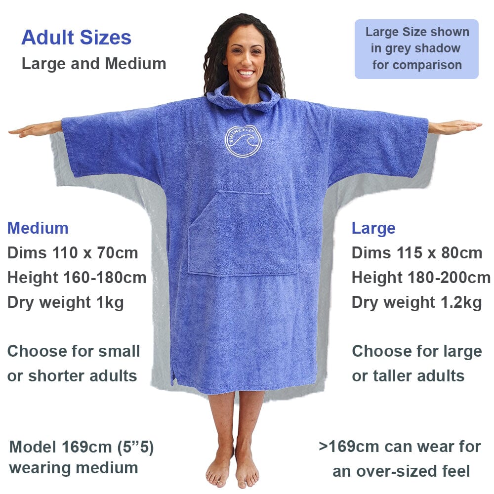 Towelling Changing Robe -100% Cotton
