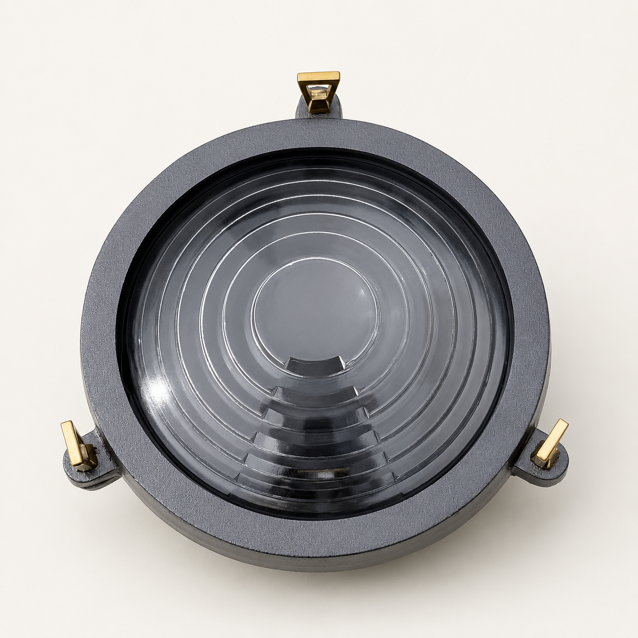 Wroxham ~ Cast Pewter Coastal Lighthouse Wall Light Industrial Ceiling Fixture