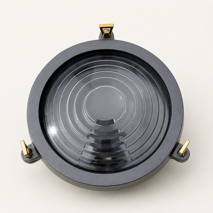 Wroxham ~ Cast Pewter Coastal Lighthouse Wall Light Industrial Ceiling Fixture