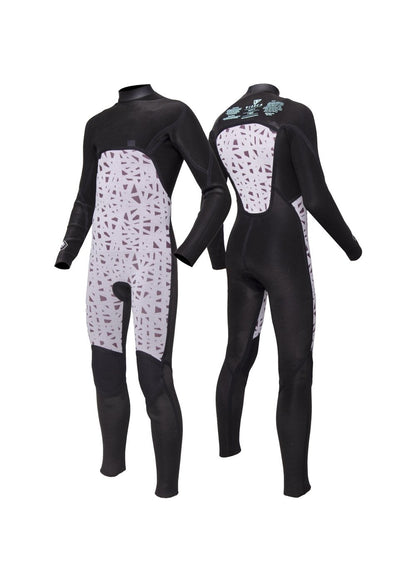 Vissla 7 Seas Boys 4-3 Full Chest Zip Wetsuit