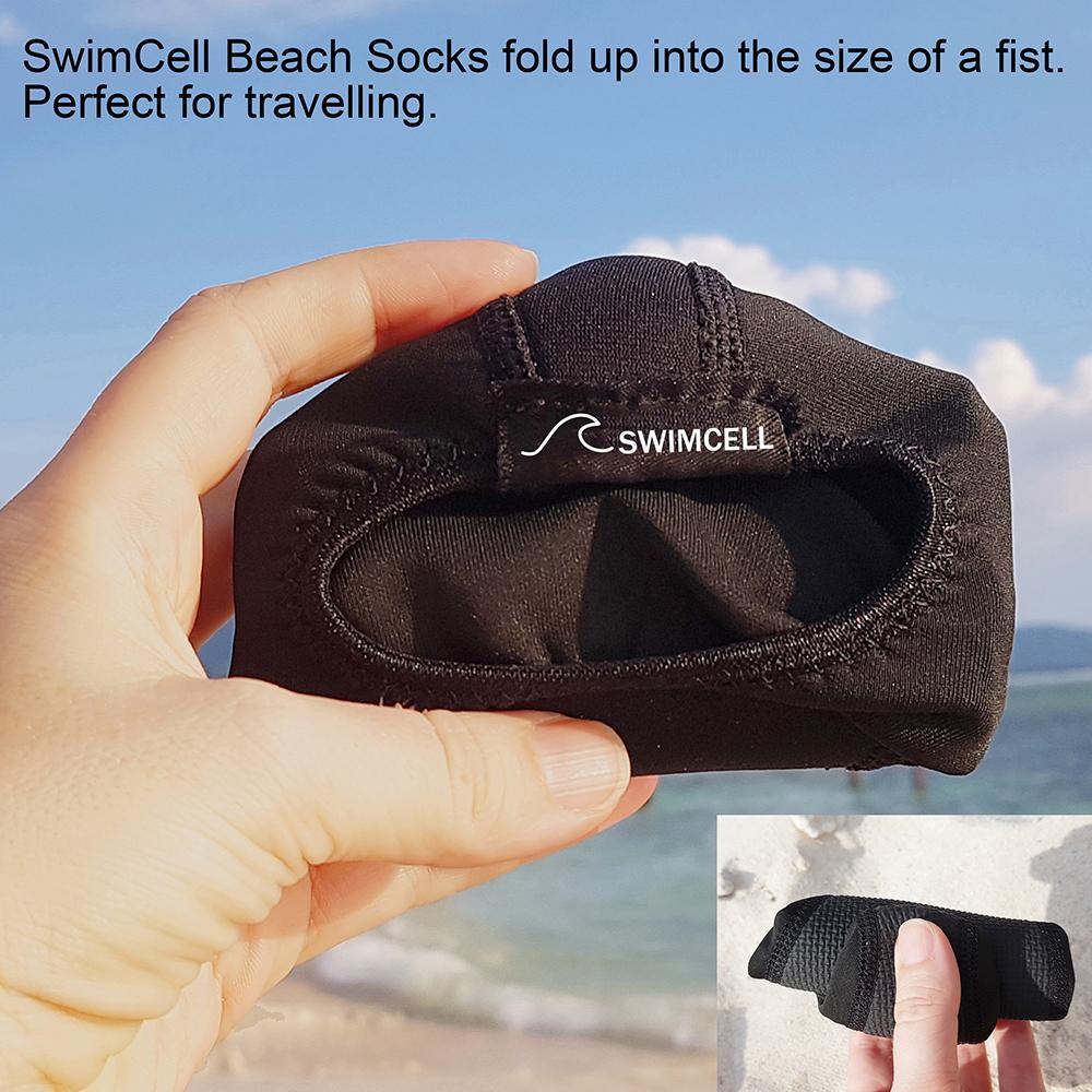 Swimming Socks With Full Length Rubber Sole
