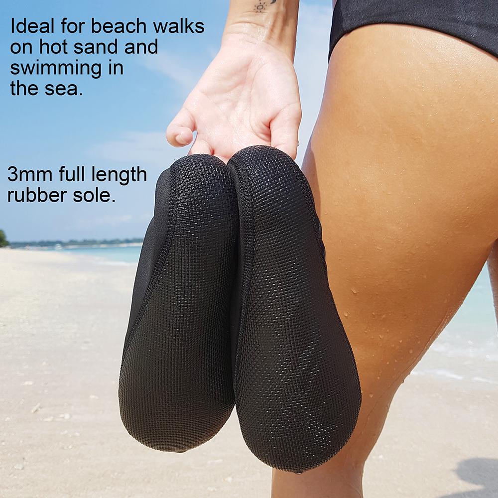 Swimming Socks With Full Length Rubber Sole