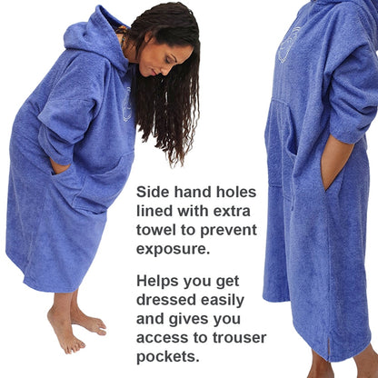 Towelling Changing Robe -100% Cotton