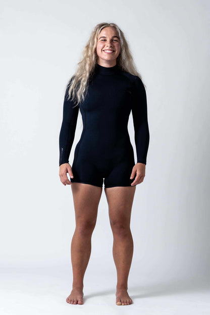 Premium Womens 2mm Back Zip Springsuit