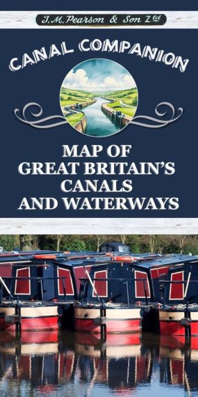 Canal Companion Map of Great Britain's Canals & Waterways