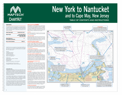 ChartKit Region 3 - New York to Nantucket and to Cape May, New Jersey