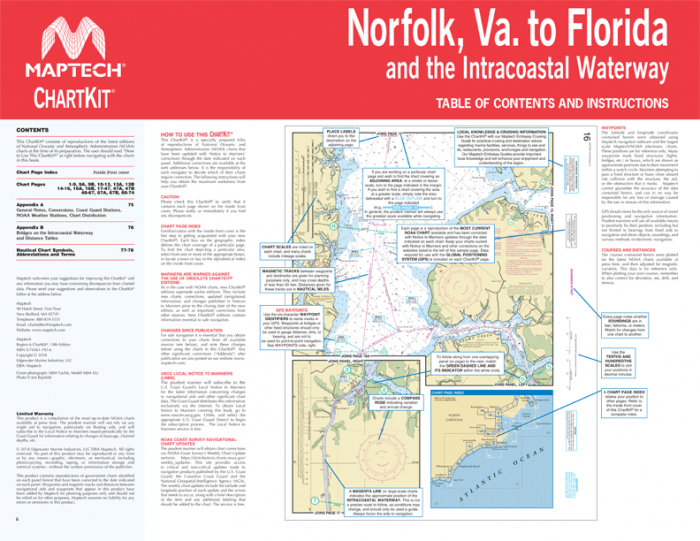 ChartKit Region 6 - Norfolk, Va. To Florida and the Intracoastal Waterway