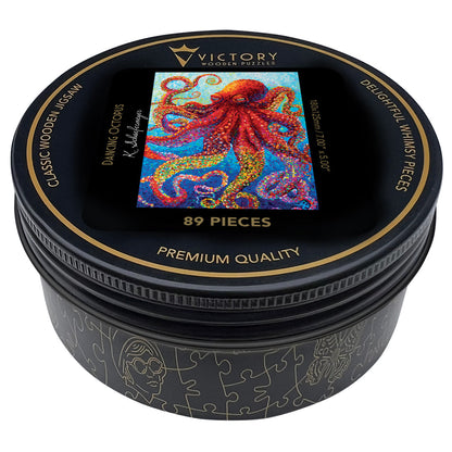 Dancing Octopus MINI QT - Victory Wooden Puzzles