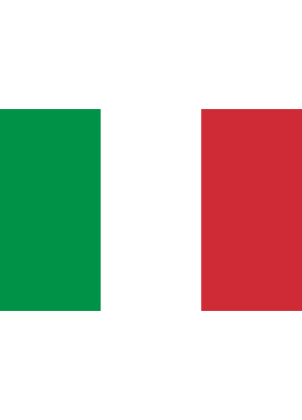 Italy 12 x 9 Courtesy Flag Polyester - Boat-Stuff