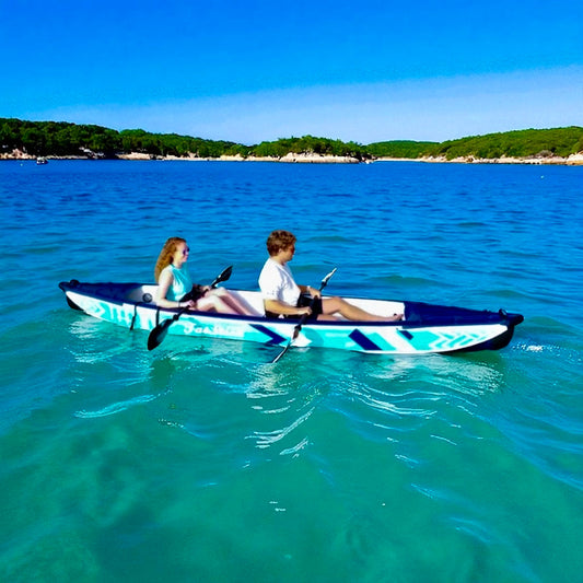 Inflatable 1 & 2 Person Drop Stitch Kayak Package | Canoe | iKayak