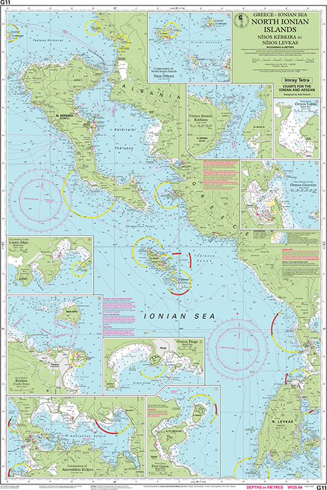 G11 North Ionian Islands (Imray Chart)