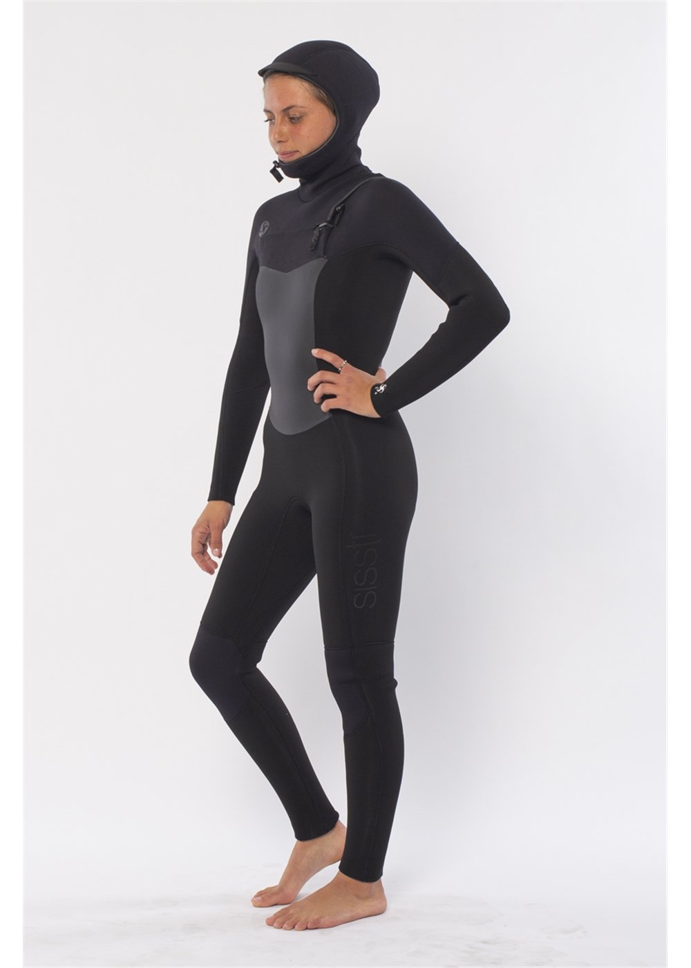 Sisstr 7 seas 5/4 Hooded Chest Zip Wetsuit