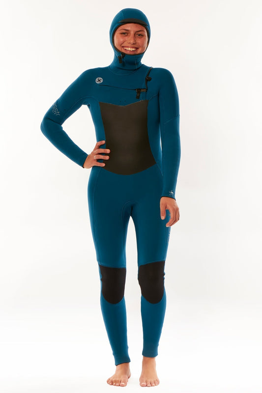 Sisstr 7 Seas 6/5 Hooded Chest Zip Wetsuit