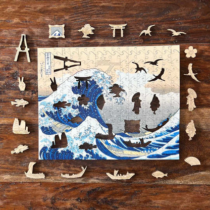 The Great Wave - Victory Wooden Puzzles